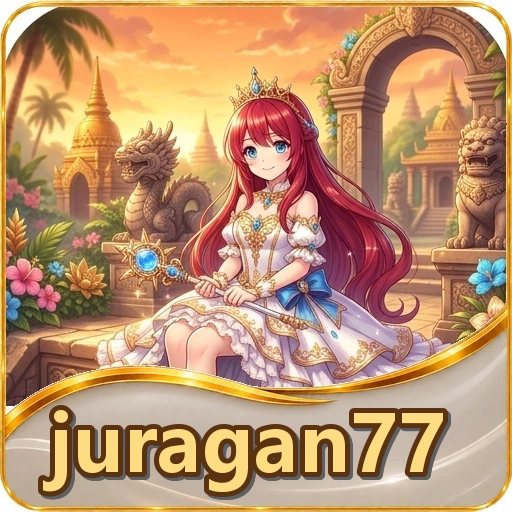 Mengisi nama pengguna dan sandi pada layar masuk juragan77 di Android